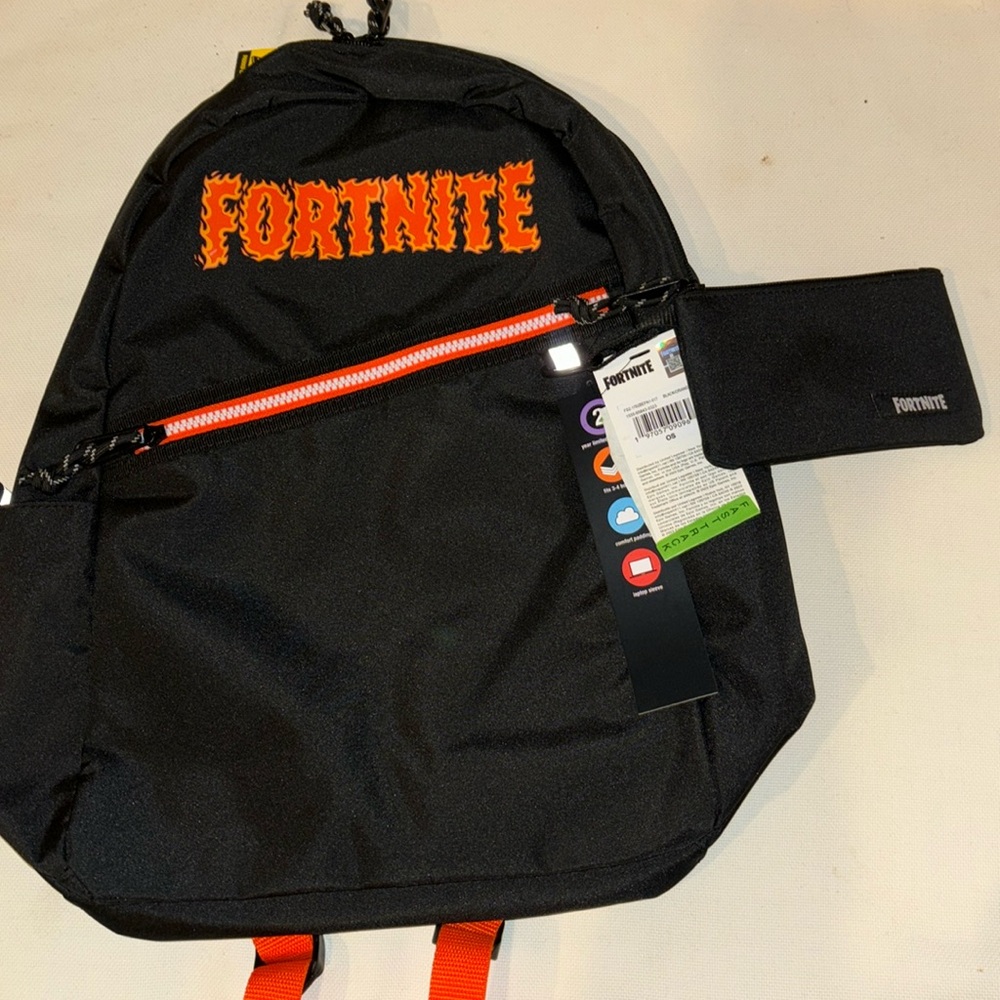 Fortnite Kids' 18" Backpack - Black